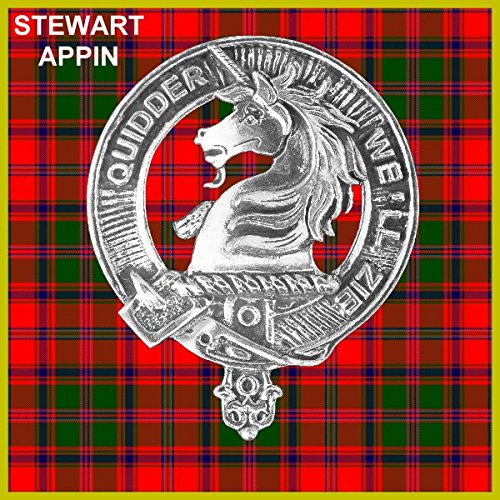 Stewart (Appin) Scottish Clan Crest Badge Sporran - Authentic Scottish Highland Dress Accessory for Men | Perfect for Weddings, Ceilidhs & Traditional Events