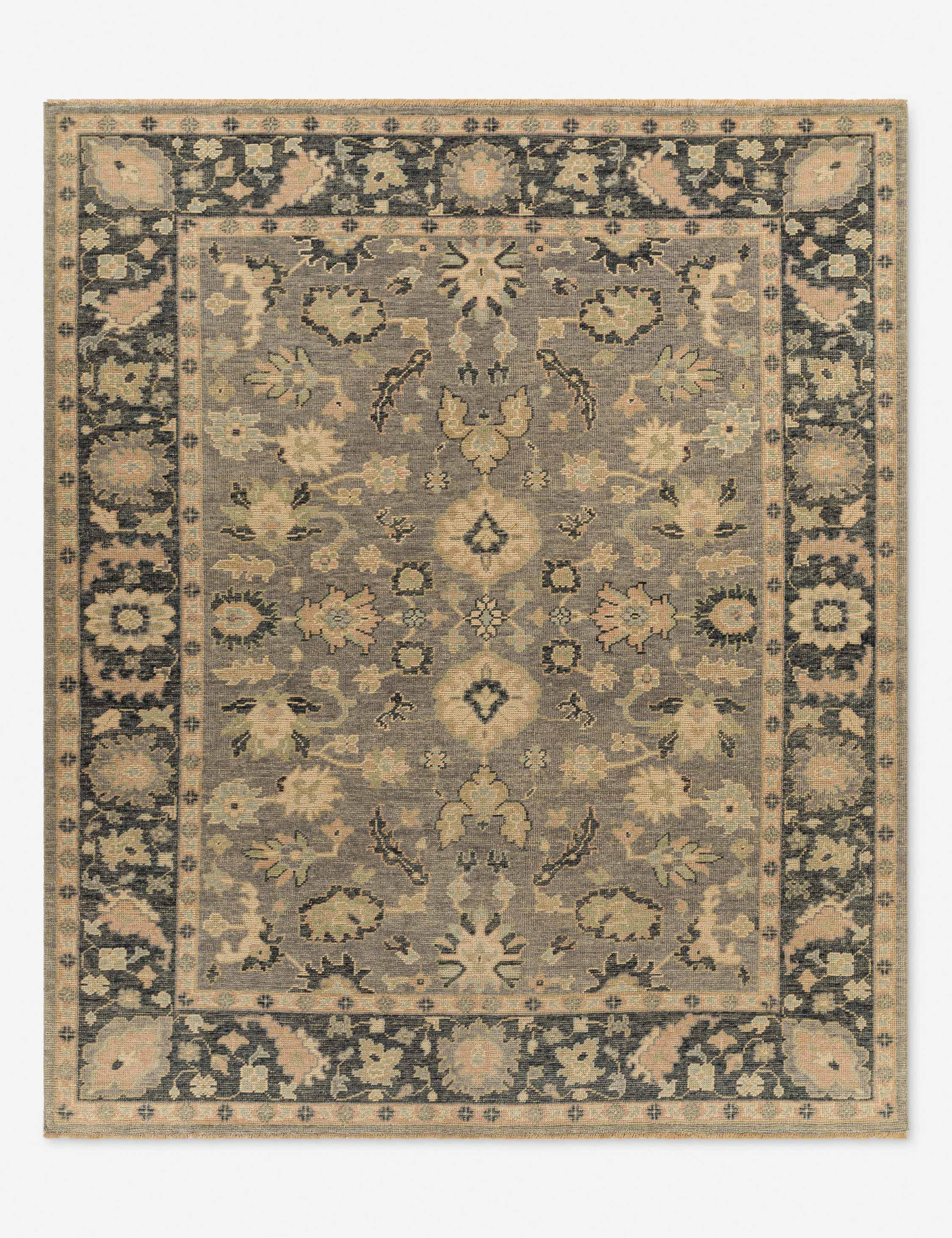 Hand Knotted Wool Rug - Premium Quality, Soft & Durable - Perfect for Living Room, Bedroom, or Office Decor
