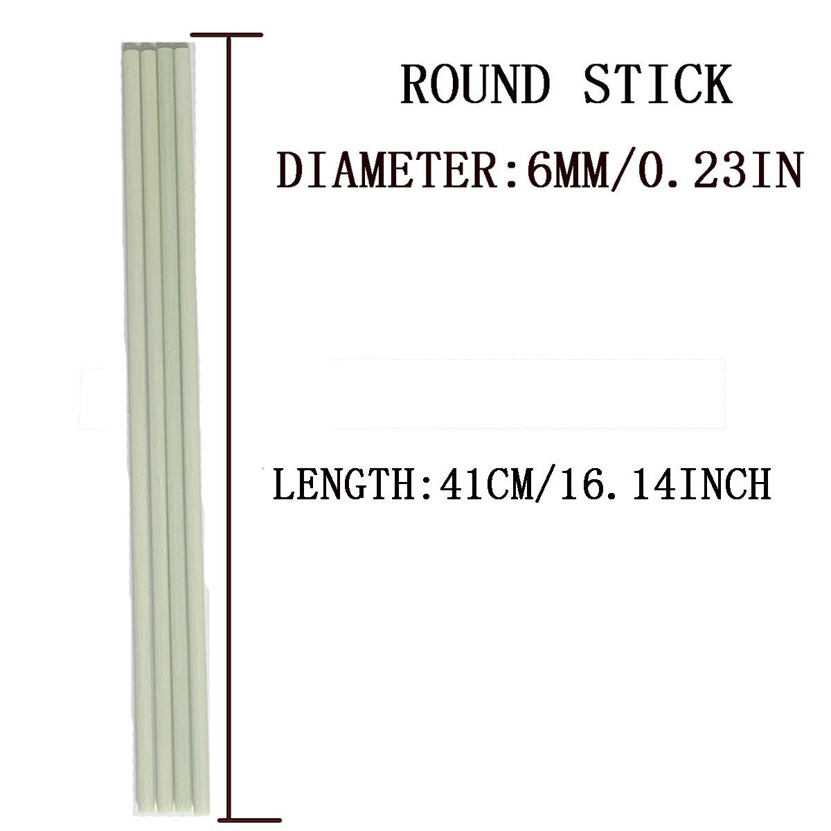 Upone 2-Pack Durable Fiberglass Replacement Sticks for Director Chairs - Heavy Duty Chair Repair Parts for Outdoor Patio, Beach, and Camping Use