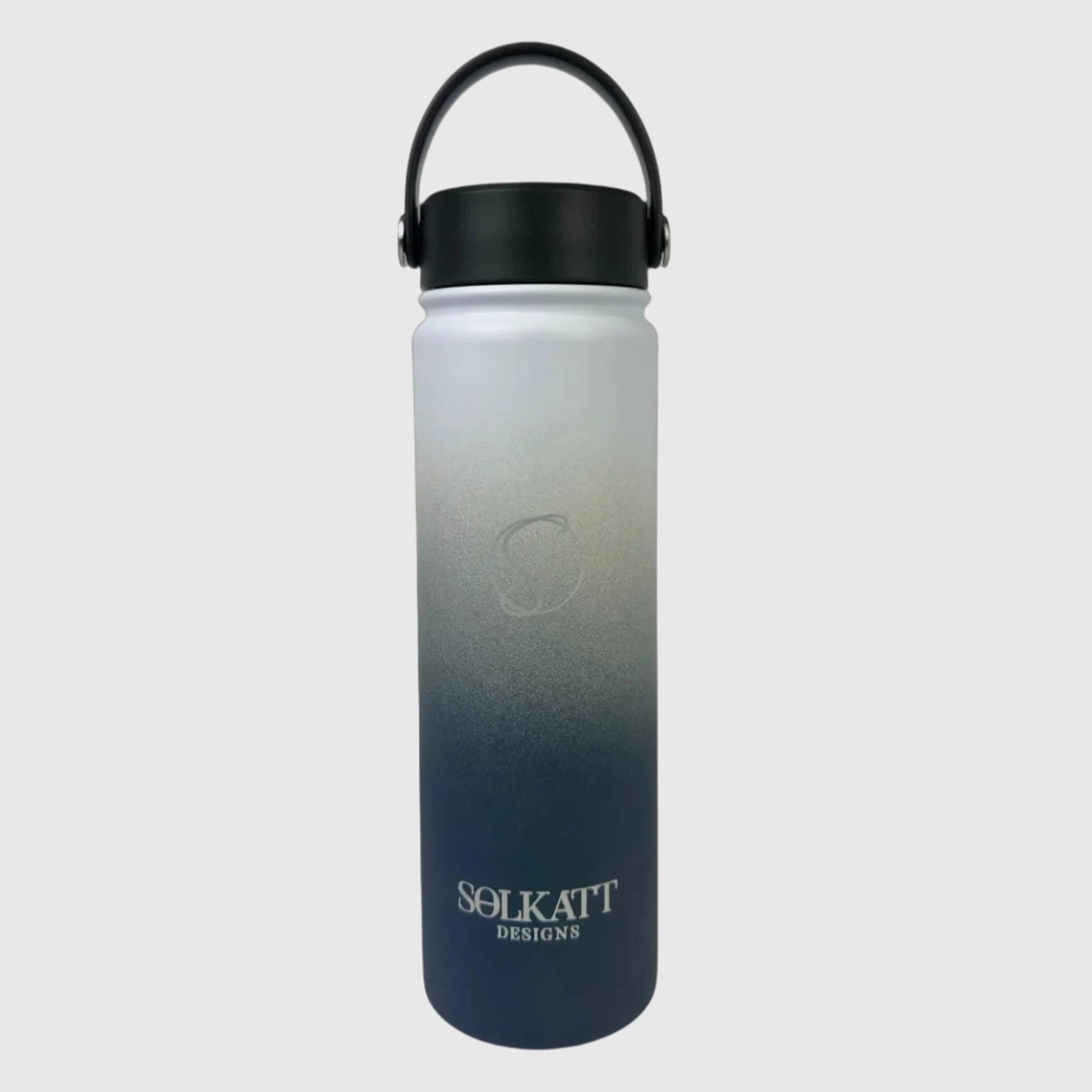 Royal Blue Insulated Stainless Steel Water Bottle 650ml (22oz) - Leakproof & BPA Free for Gym, Hiking & Outdoor Activities