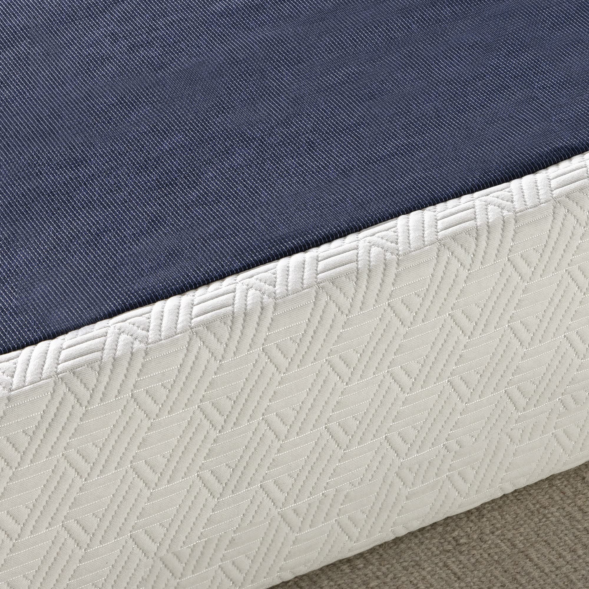 7.5 Inch Twin Metal Box Spring - Sturdy Mattress Support with Wood Slats for Bed Frame | Best Price | Ideal for Guest Rooms, Dorms & Small Spaces