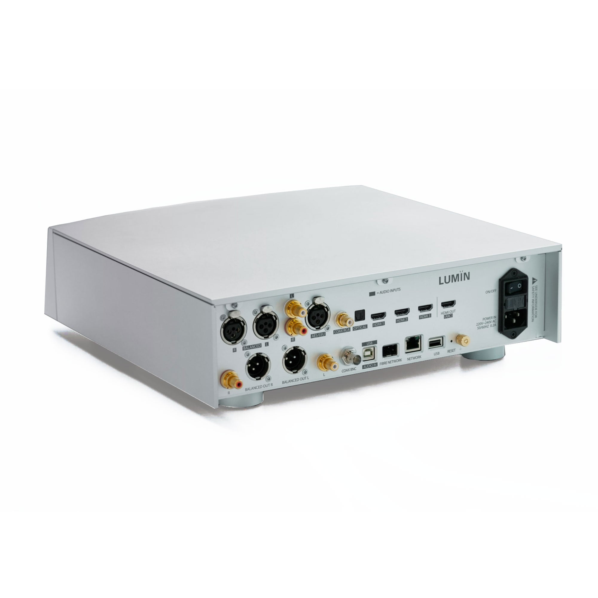 Lumin P1 High-End Network Music Player - Wireless Streaming for Audiophiles - Perfect for Home Theater & Hi-Fi Systems
