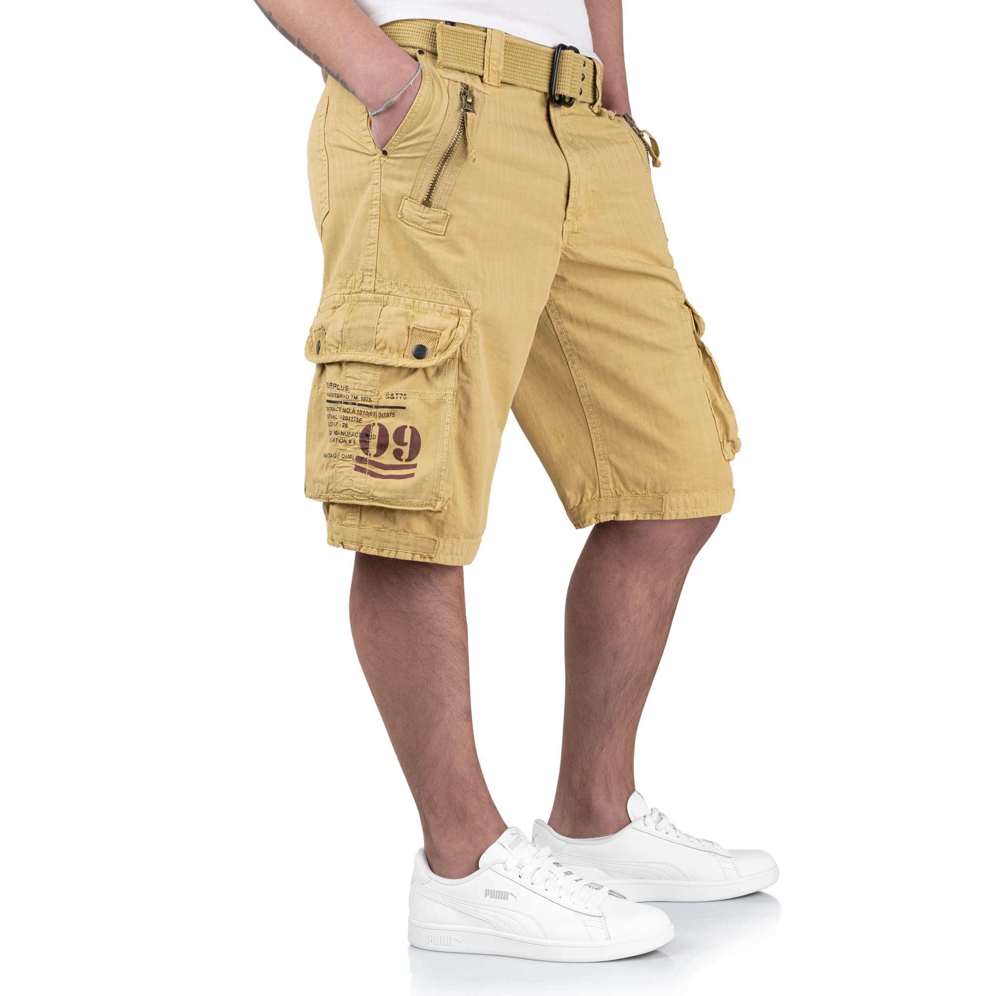 Men's Royal Cargo Shorts - Comfortable & Stylish Casual Shorts for Summer | Perfect for Outdoor Activities, Travel & Everyday Wear