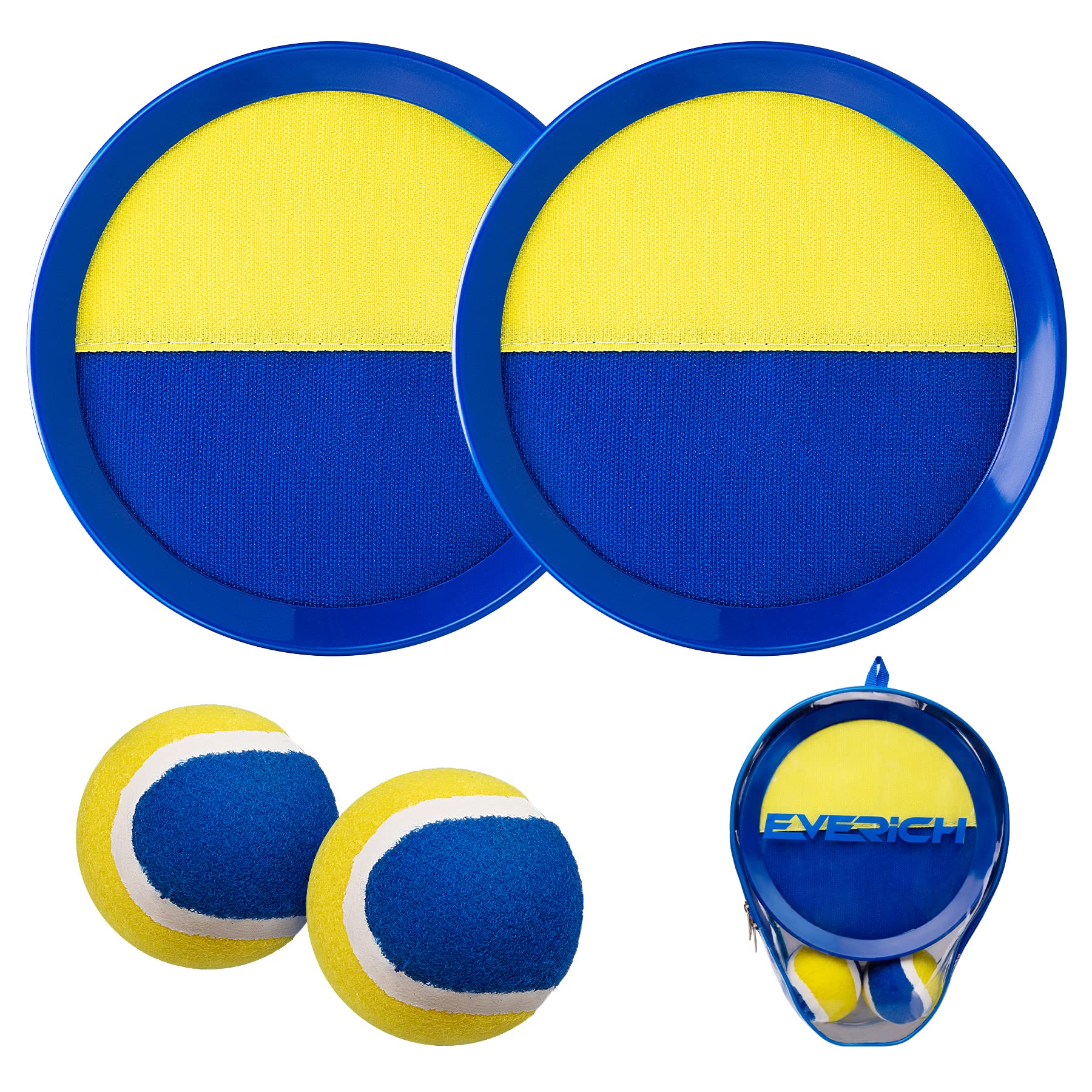 **U&C Planet Beach Toys for Kids Ages 4-8 - Outdoor Toss & Catch Ball Set with Paddles - Fun Yard, Lawn & Indoor Family Game for Kids & Adults - Perfect for Backyard, Beach, Park & Playtime**