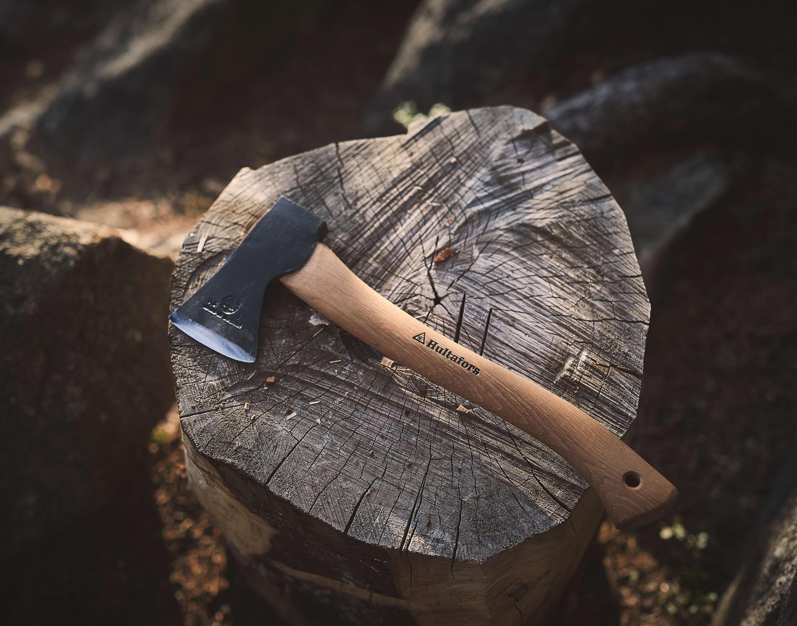 Hultafors AV08417010 Outdoor Climbing Axe - Durable Fulton Hatchet for Camping, Hiking & Survival Gear | Perfect for Wood Cutting, Bushcraft & Outdoor Adventures