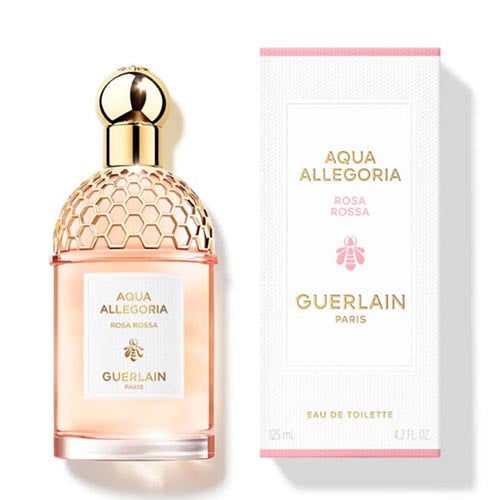 Guerlain Aqua Allegoria Rosa Rossa 125ml Eau de Toilette for Women - Floral Perfume with Rose & Raspberry Notes - Perfect for Daily Wear, Date Nights & Special Occasions