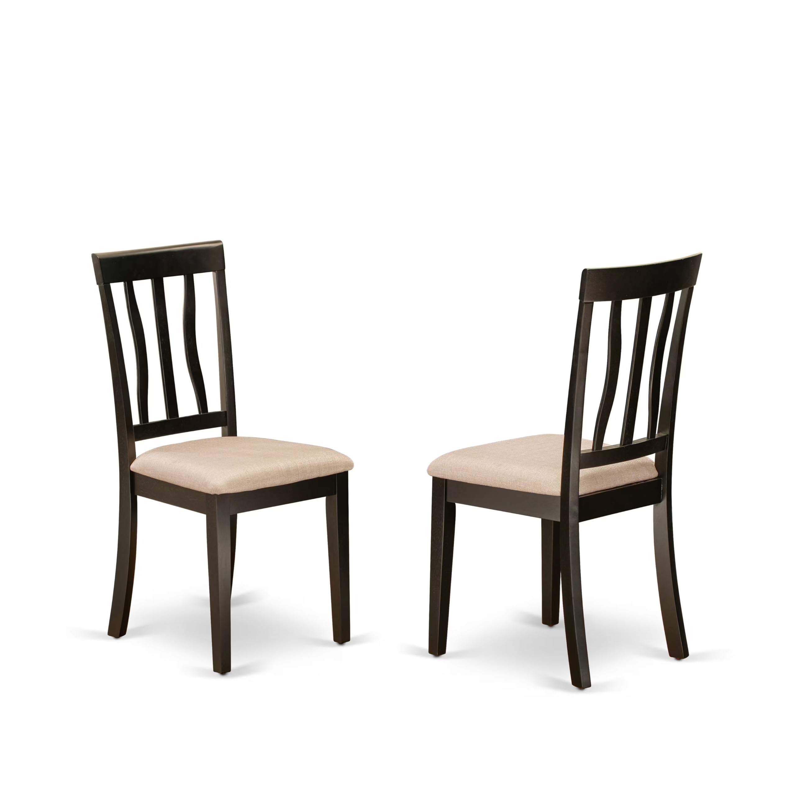 East West Furniture HLAN5-CAP-C 5-Piece Cappuccino Kitchen Dining Set - 42