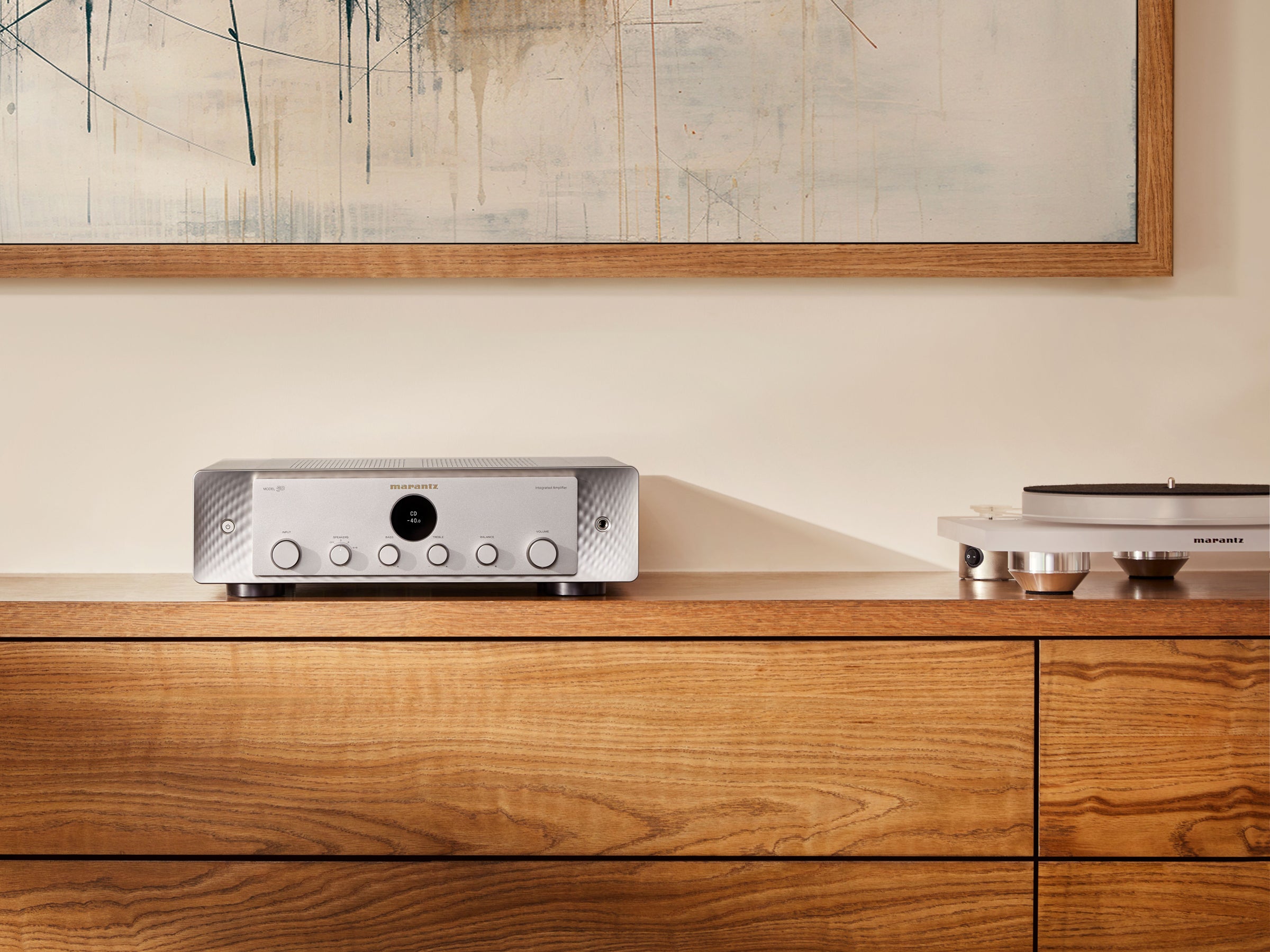 Marantz Model 50 Integrated Stereo Amplifier - High-Fidelity Audio System for Home Theater & Music Listening | Perfect for Audiophiles & Home Entertainment