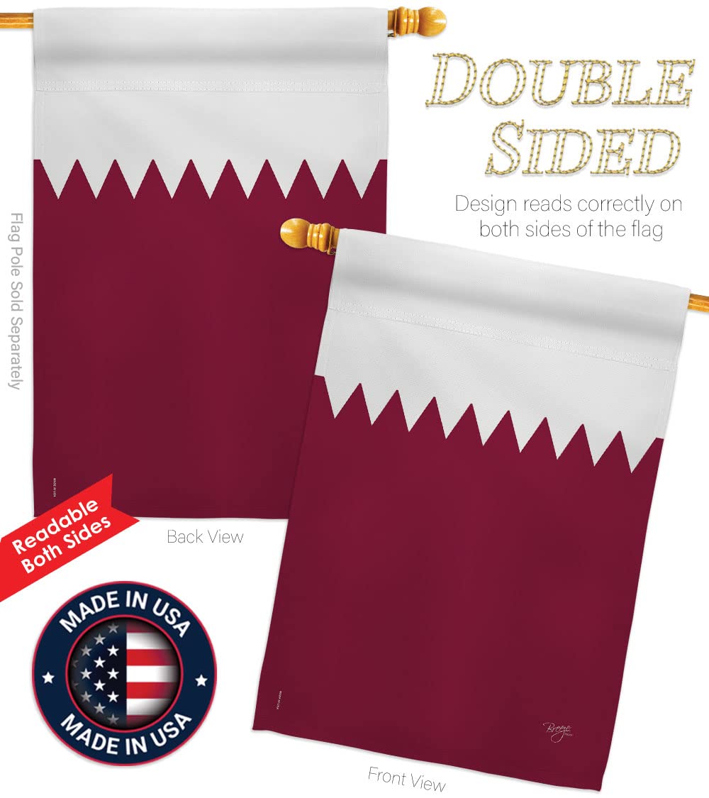 Qatar World Nationality Flag Set 28