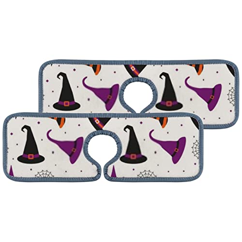 Halloween Witch Hats Cute Cartoon White