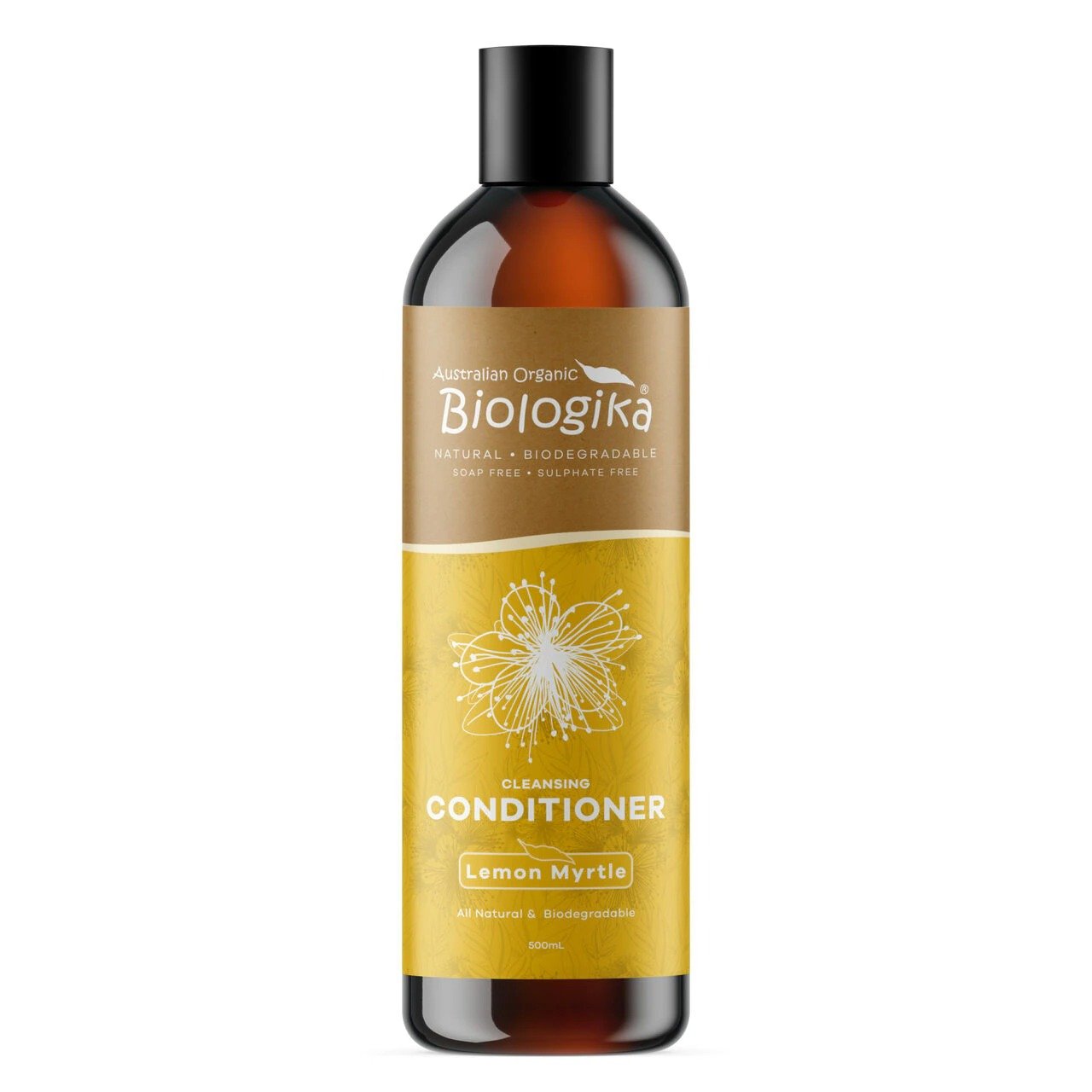 Biologika Natural Hair Conditioner with Lemon Myrtle Extract | Moisturizing & Nourishing for All Hair Types | Perfect for Dry, Damaged Hair & Daily Hydration