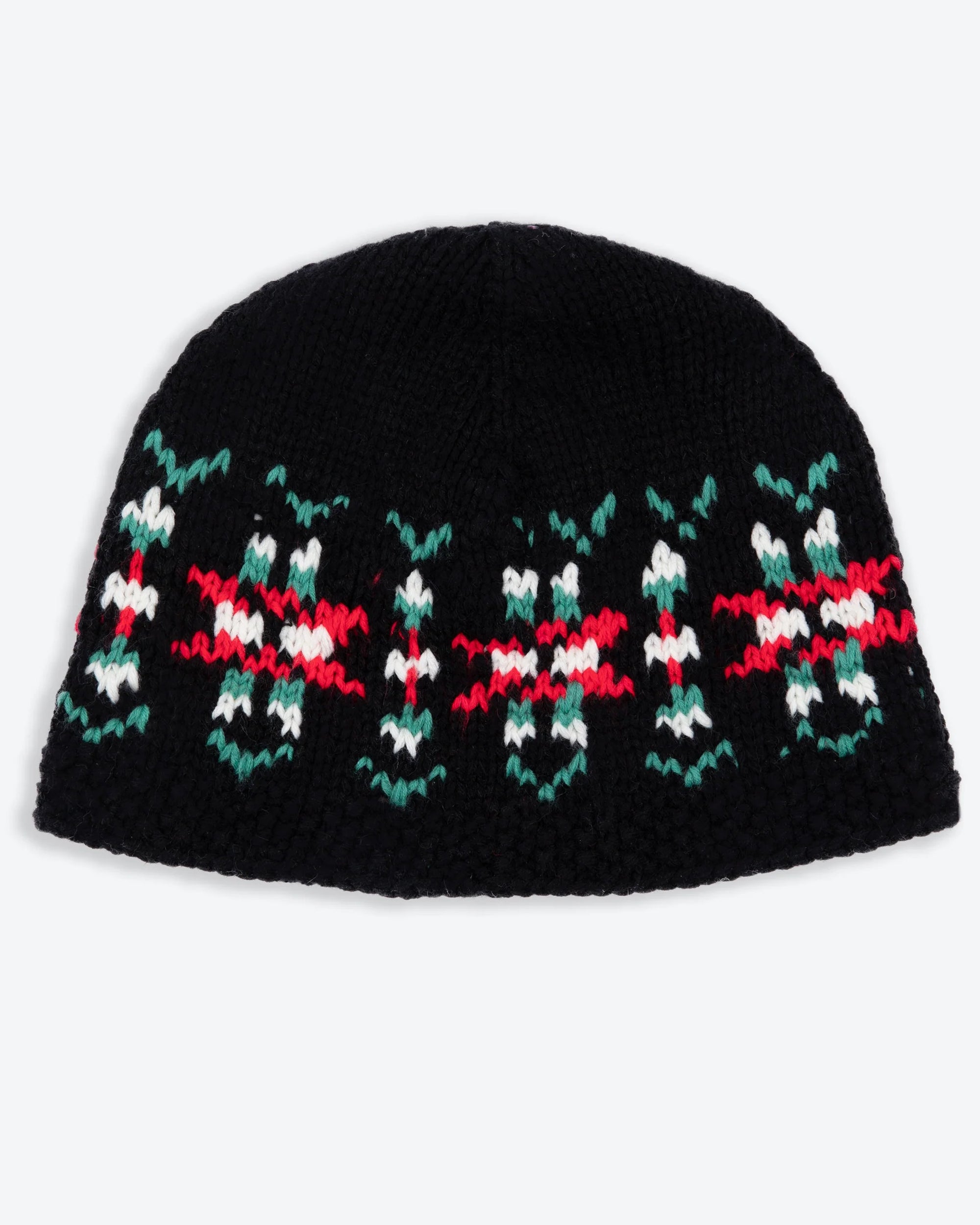 Lowie Hand Knitted Fair Isle Beanie for Women & Men - Warm Winter Hat with Nordic Patterns - Perfect for Skiing, Snowboarding & Outdoor Activities