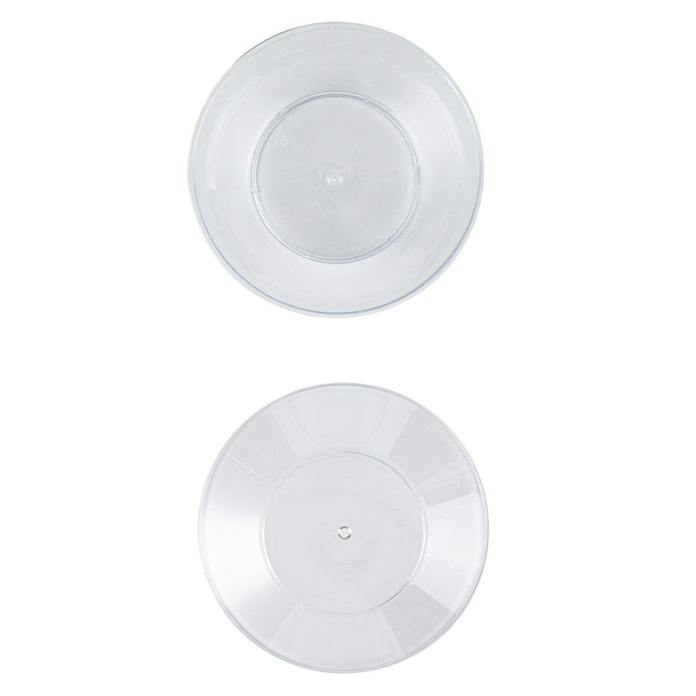 4 oz Clear Plastic Deli Containers with Lids - 3.25
