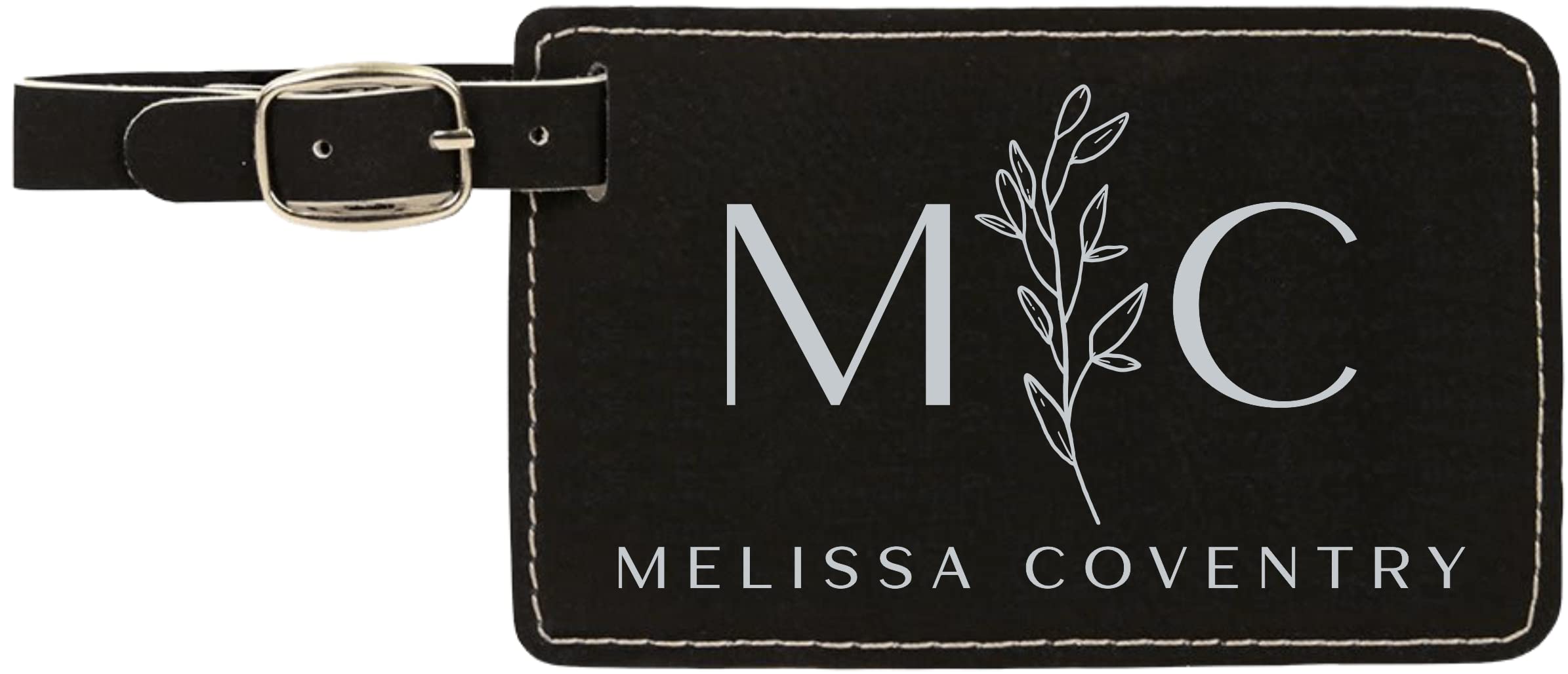 Custom Engraved Luggage Tags - Personalized Travel Gift for Women, Men & Kids - Durable Name ID Tags for Suitcases & Backpacks - Perfect for Airports, Vacations & Business Trips