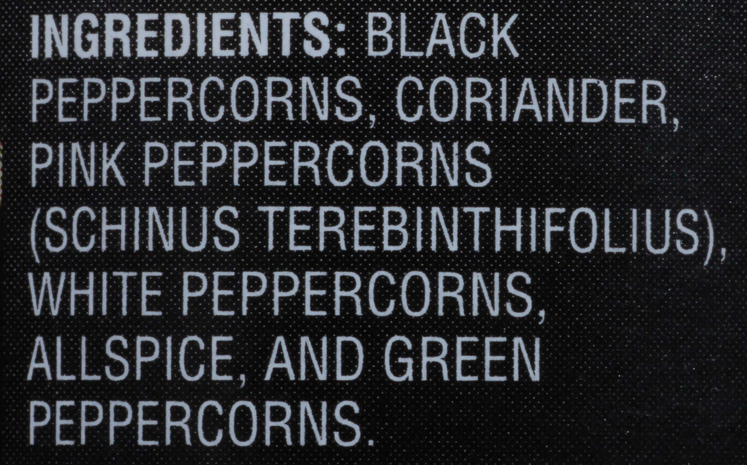 McCormick Peppercorn Medley Grinder - 0.85 Oz | Premium Blend of Black, White, Green & Pink Peppercorns | Perfect for Steaks, Salads & Gourmet Cooking