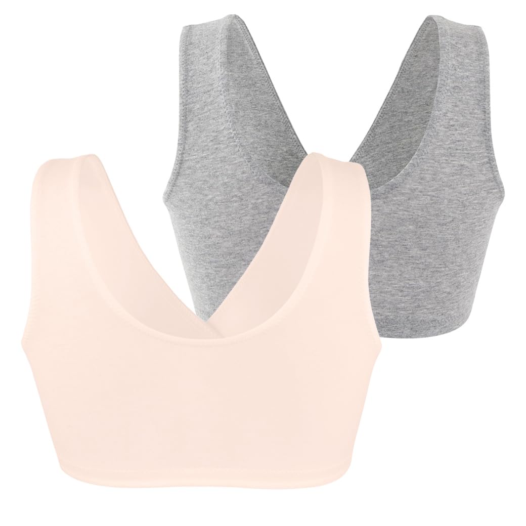 COLOMI Wireless Maternity Nursing Bra - Soft Cotton Breastfeeding Bra for Comfortable Sleep & Daily Wear - Perfect for Pregnancy & Postpartum Use