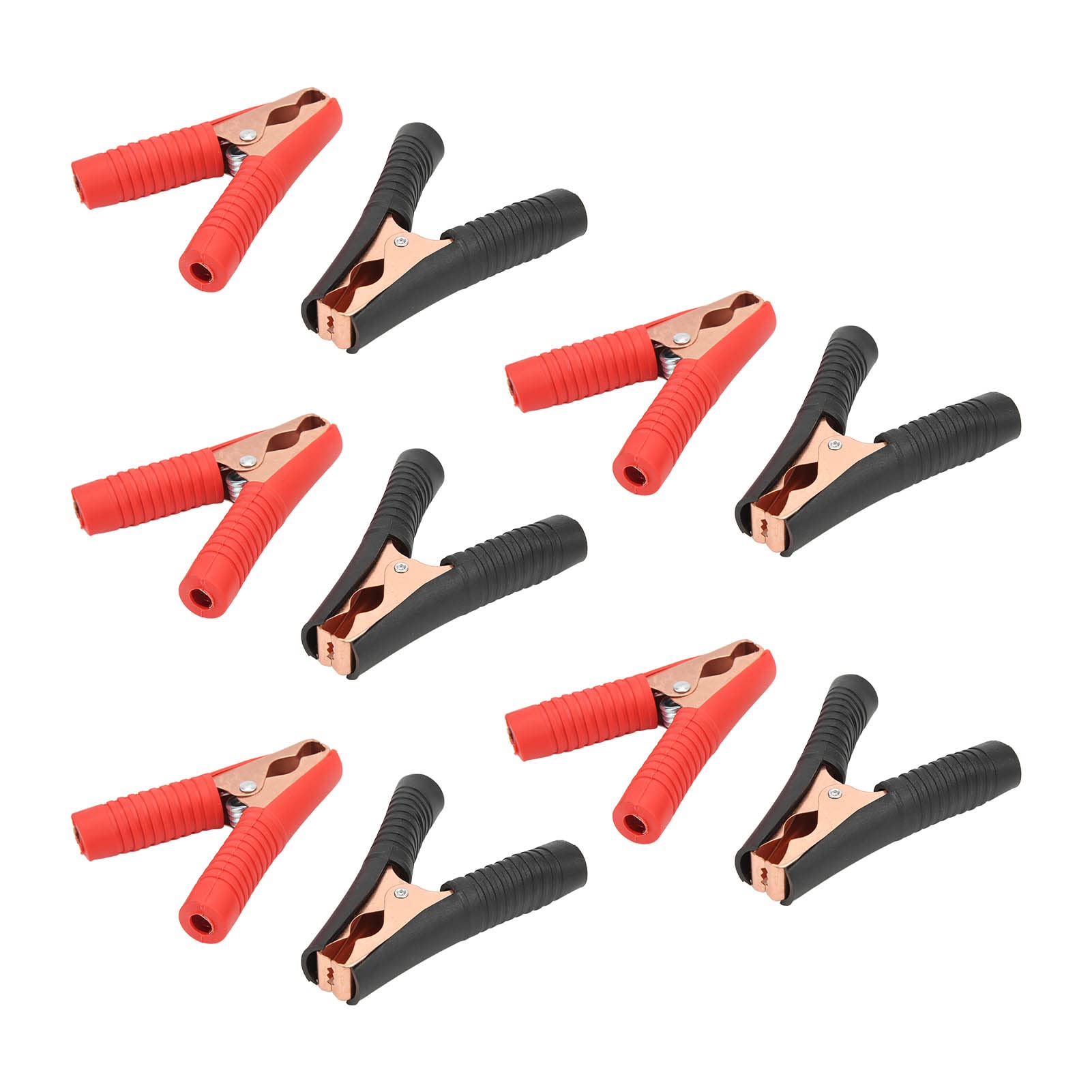 5 Sets 100A Heavy Duty Battery Jumper Cable Clamps - Universal Car Auto Vehicle Boat Battery Charger Clamps for Safe Jump Starting - Perfect for Emergency Roadside Assistance & Marine Applications