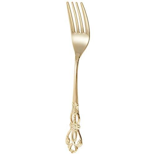 Luxury Gold Cake Forks - Elegant Dessert Forks for Wedding, Birthday, and Tea Party - Perfect for Fine Dining and Special Occasions