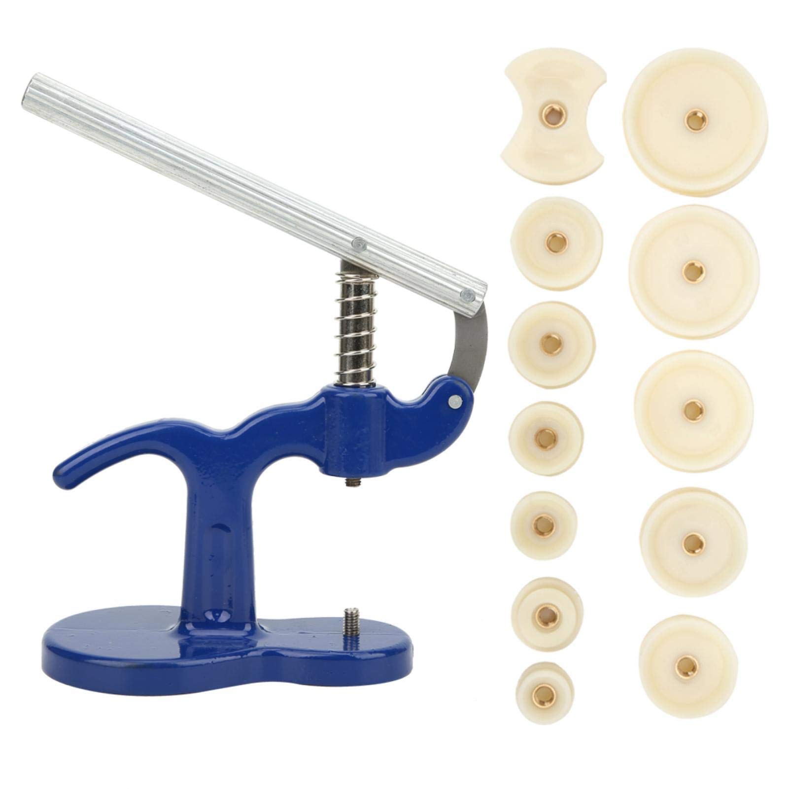 Watch Repair Kit with 12 Dies - Professional Watch Press Tool for Snap Back Covers | Jewelry & Watchmaking