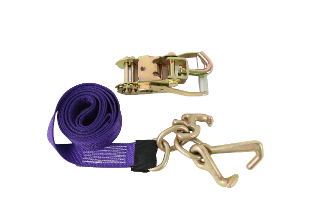 2 Pack of 10' RTJ Diamond Weave Ratchet Straps with Swivel J-Hooks (4 Straps Total) - Heavy Duty Tie Downs for Trucks, Trailers & Cargo Securing