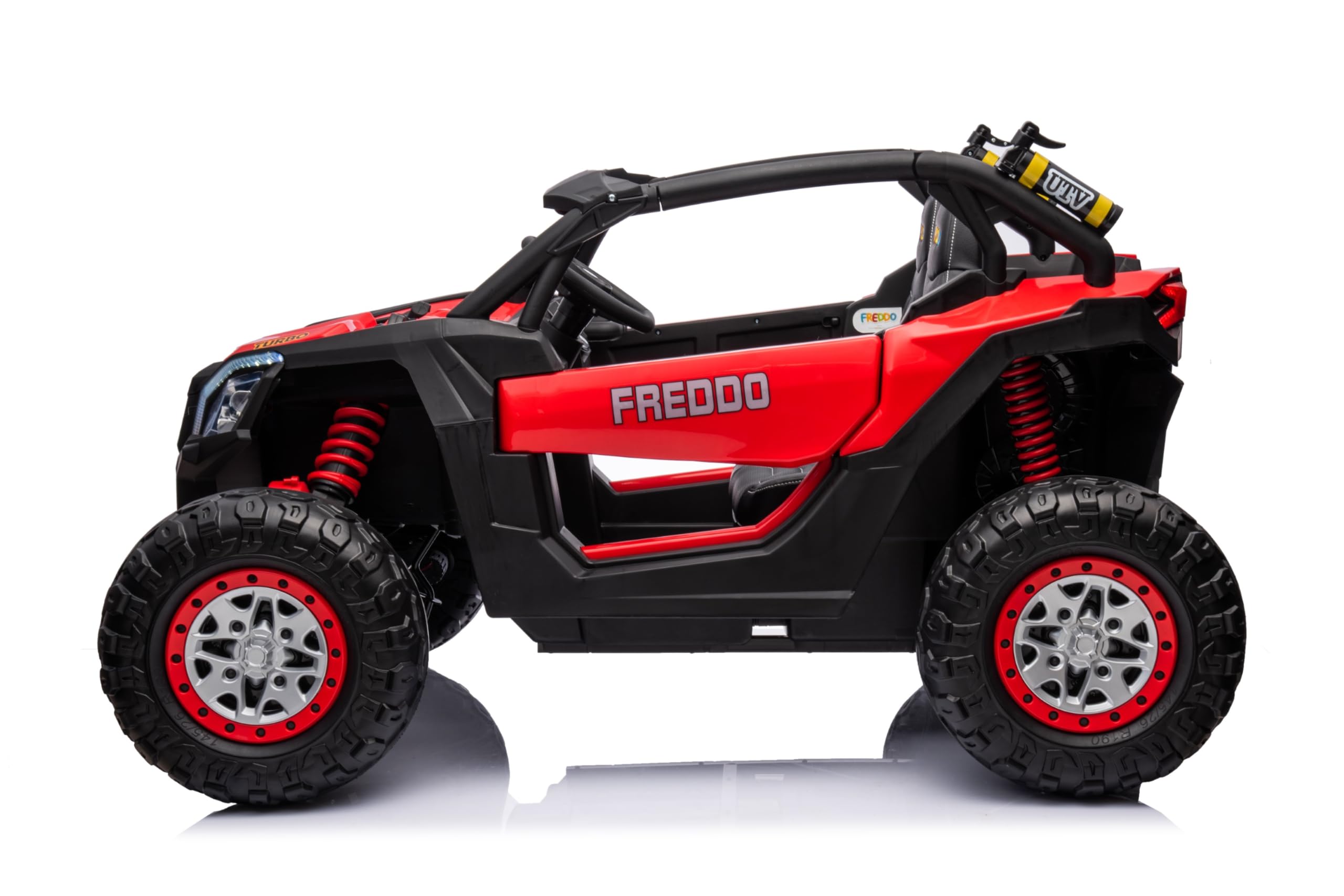 24V Freddo Toys New UTV 2 Seater Ride-On Car for Kids - Electric Off-Road Vehicle for Outdoor Adventure & Backyard Play