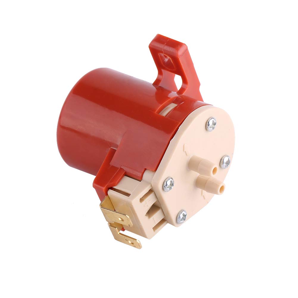 Universal 12V Windshield Washer Pump - Replacement Wiper Fluid Pump for Cars, Vans, Buses & Trucks - Perfect for DIY Auto Maintenance & Winter Driving Safety