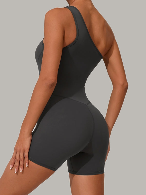 ZASUWA Women's Solid Color Cutout Romper Jumpsuit - Sexy Summer Outfit for Beach, Party & Night Out