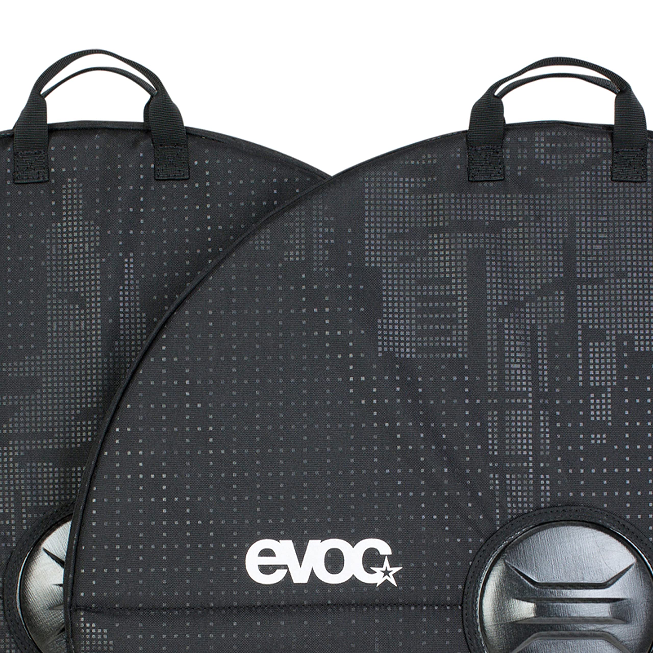 EVOC Road Bike Wheel Case - Durable & Lightweight Bike Wheel Travel Bag for Road Bikes - Black - Perfect for Air Travel, Bike Storage & Transport Protection