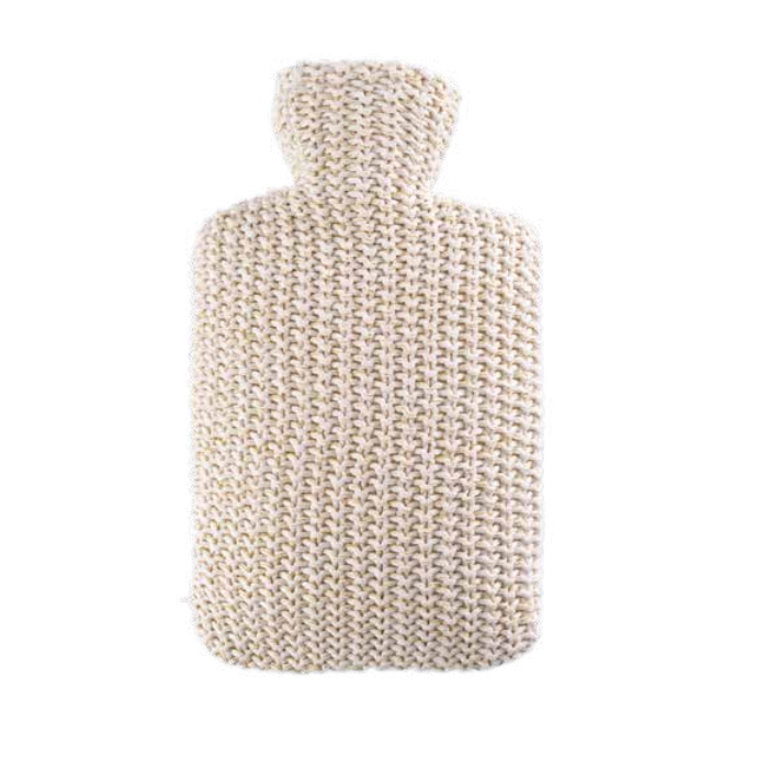 1.8L Premium Hot Water Bottle with Soft Organic Cotton Cover - Rubber-Free, BPA-Free for Pain Relief, Warmth & Comfort - Perfect for Cold Nights, Menstrual Cramps & Cozy Home Use