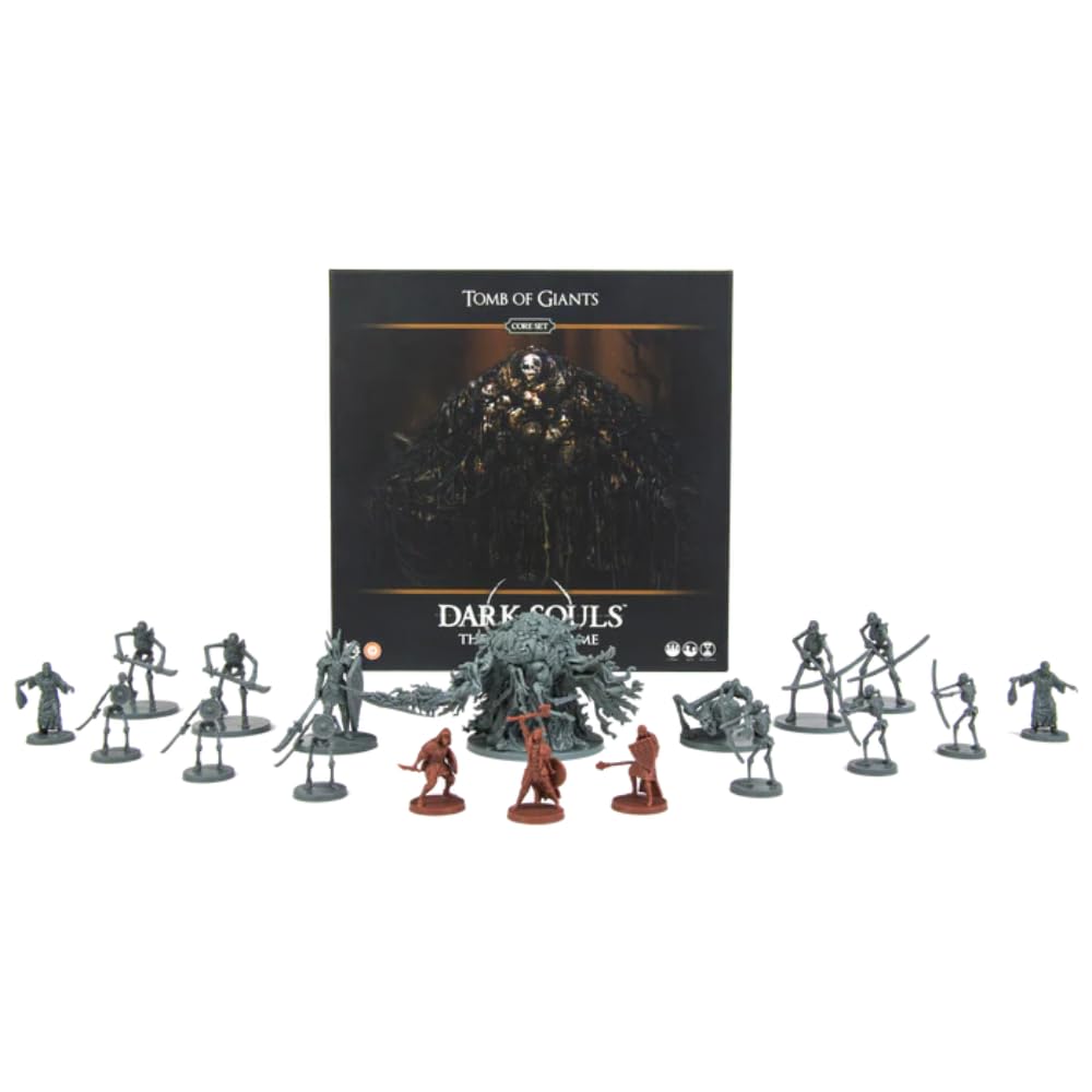 Dark Souls The Board Game: Tomb of Giants Expansion - Core Strategy Board Game for Adults & Teens | Epic Dungeon Crawler Adventure for Game Nights & RPG Enthusiasts