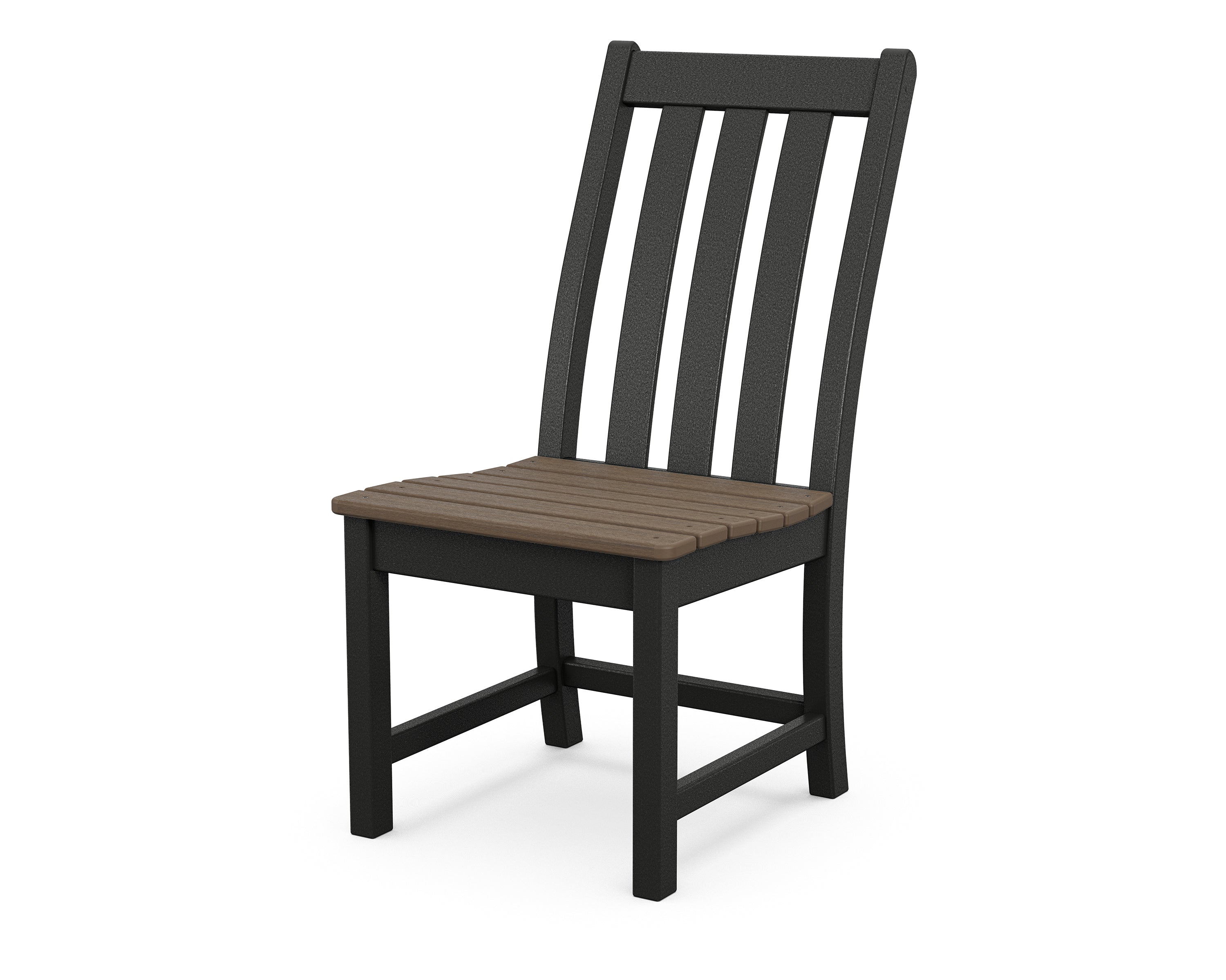 POLYWOOD Vineyard Dining Side Chair - Weather-Resistant Outdoor Furniture for Patio, Garden & Poolside Use