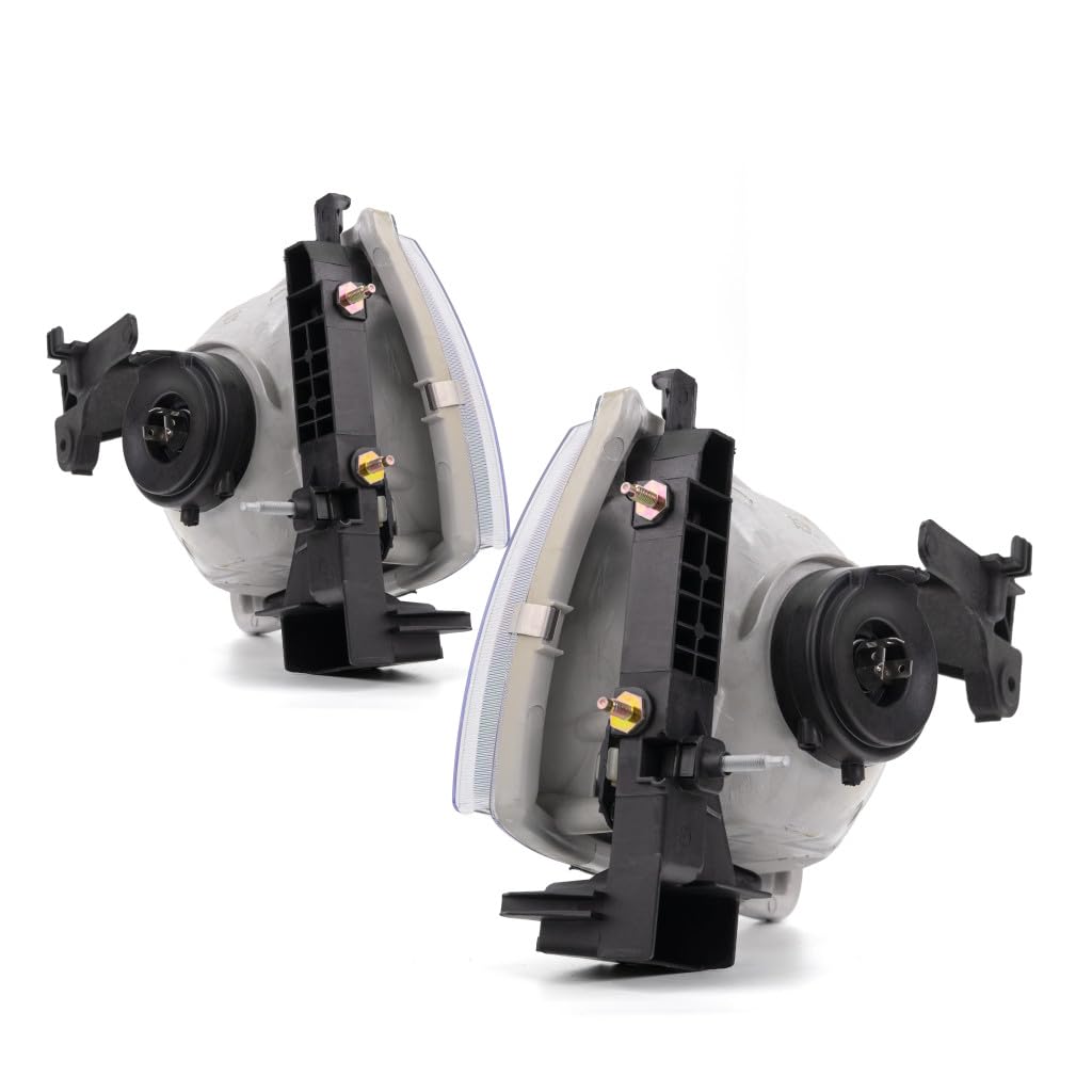 2001-2004 Toyota Tacoma Replacement Headlights Pair - Driver & Passenger Side (TO2502136 TO2503136) | Compatible with OEM 81150-04110 81110-04110 | Perfect for Night Driving & Off-Road Adventures