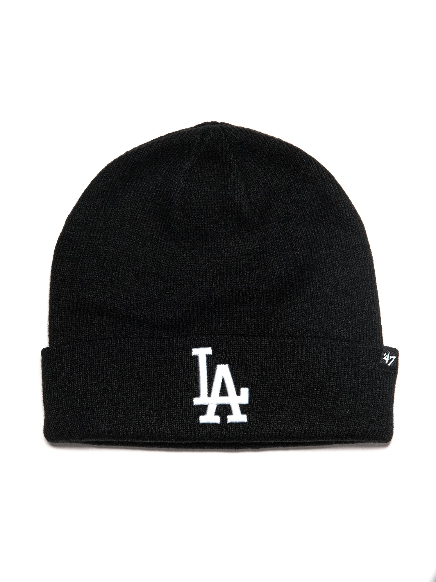 47 Raised Dodgers Beanie - Official MLB Embroidered Logo, Adjustable Fit for Men & Women - Perfect for Baseball Games, Sports Events & Winter Fashion