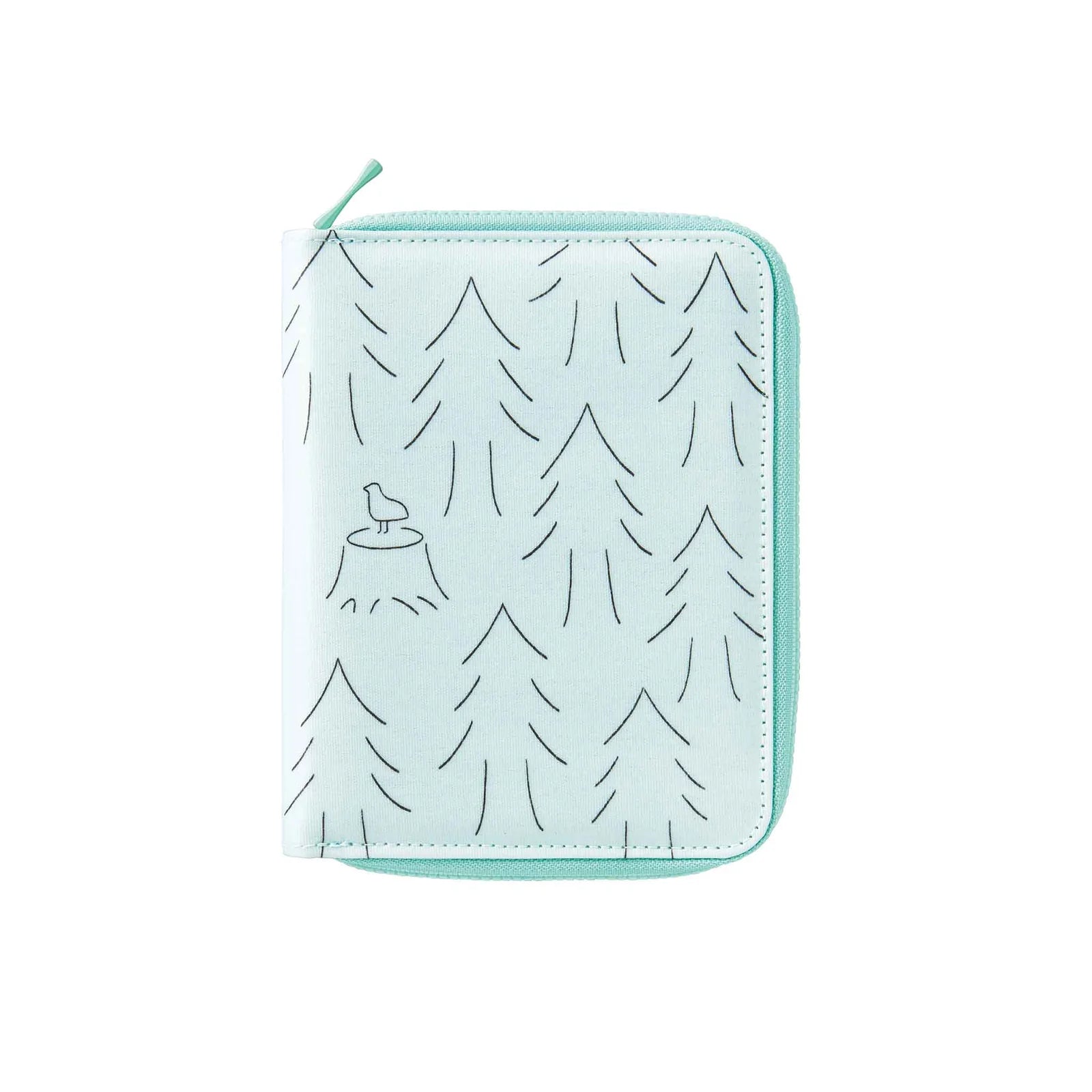HITOTOKI NOTE Zipper Cover Passport Size - Premium Travel Organizer by KING JIM | Perfect for Passport, ID Cards & Travel Essentials Storage