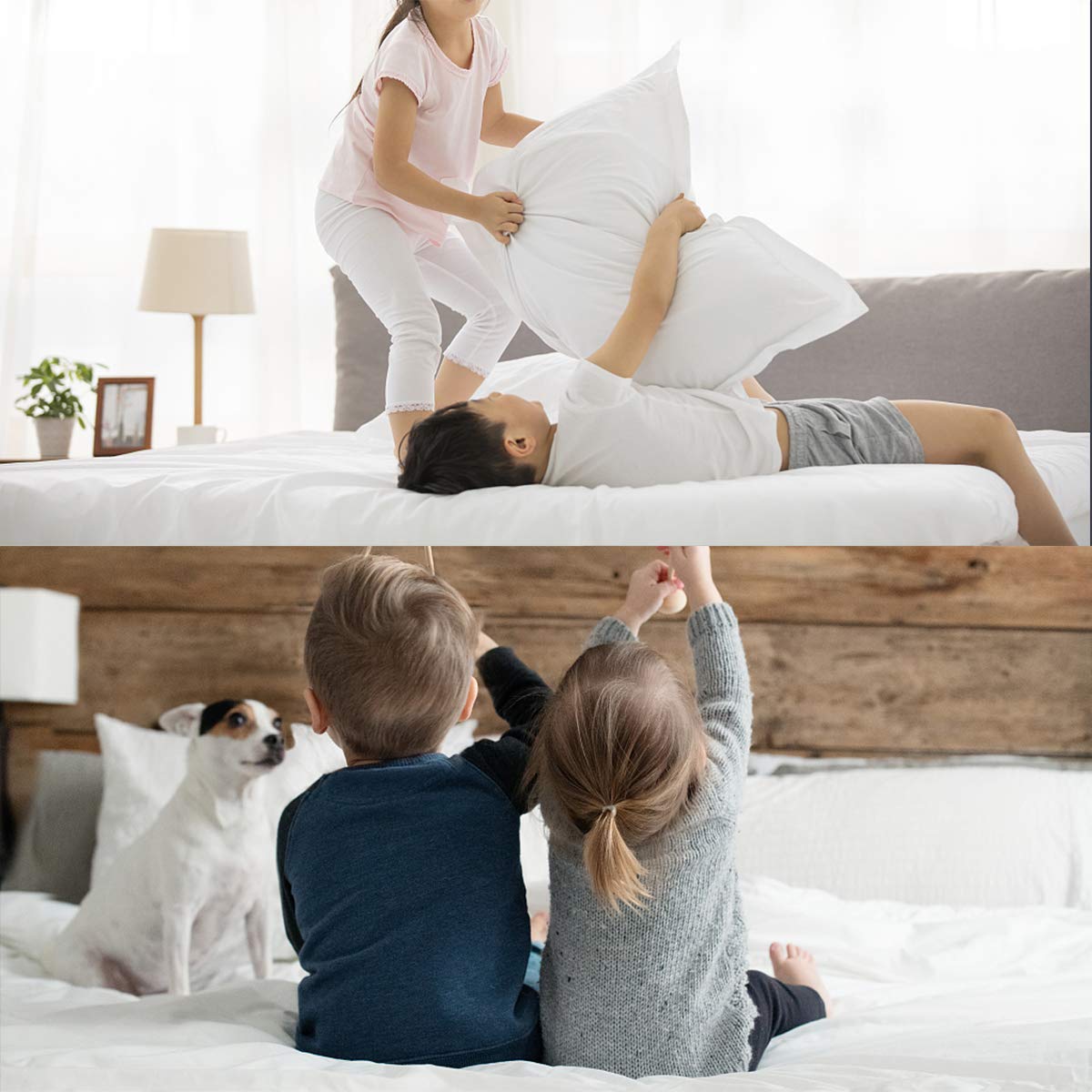 ACEDÉCOR Sheet Straps - Fitted Sheet Clips Under Mattress for Twin, Full, Queen & King Size Beds - Secure Bed Sheet Holders (Black) | Perfect for Deep Pocket Sheets, Adjustable Beds & Preventing Wrinkles While Sleeping
