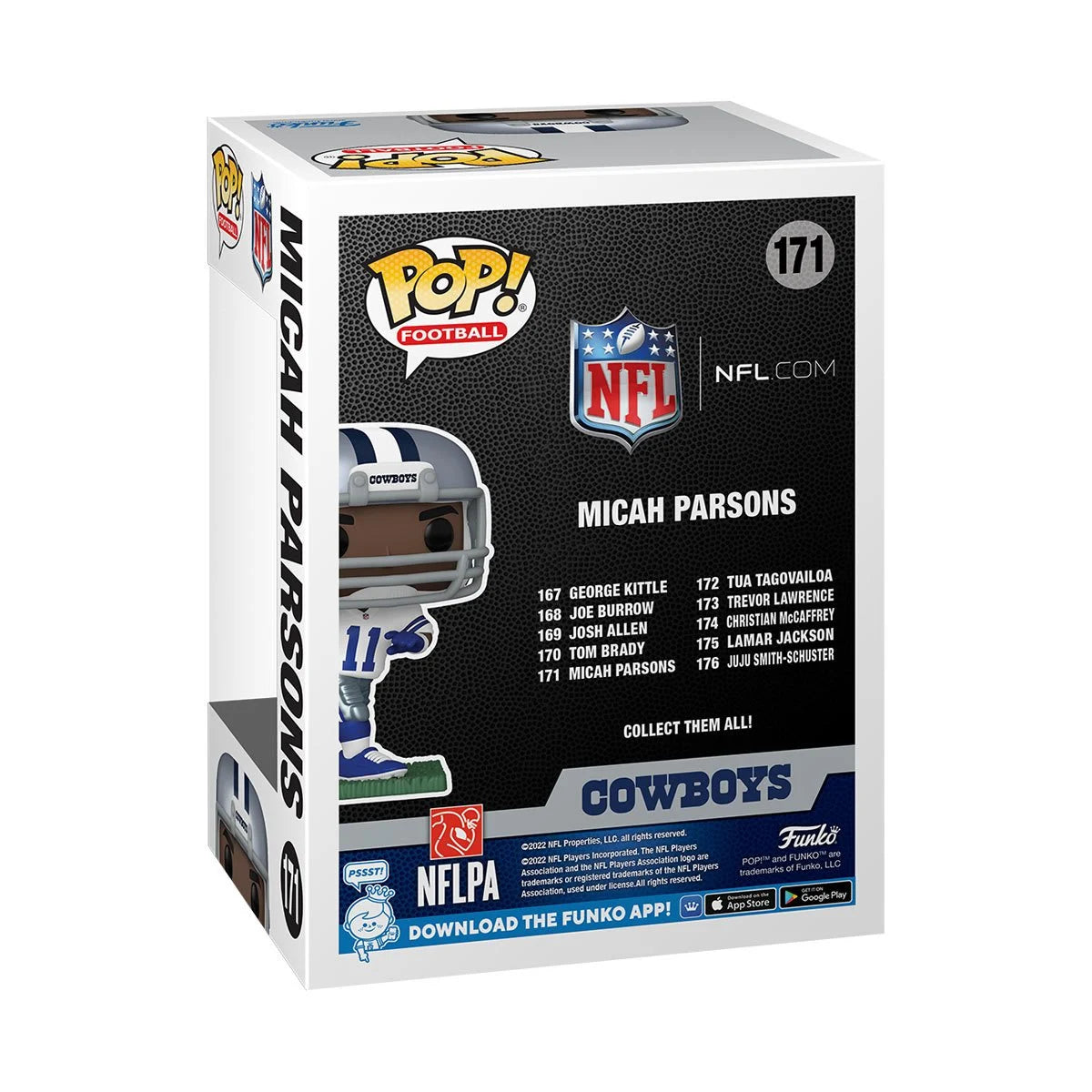 Micah Parsons Dallas Cowboys Jersey - Official NFL Football Jersey for Men - Perfect for Game Day, Tailgating & Fan Gear