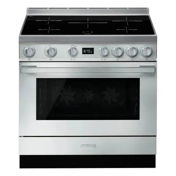 Smeg Portofino 90cm Induction Cooktop - Stainless Steel CPF9IPX | Fast Heating & Energy Efficient | Perfect for Modern Kitchens & Home Chefs