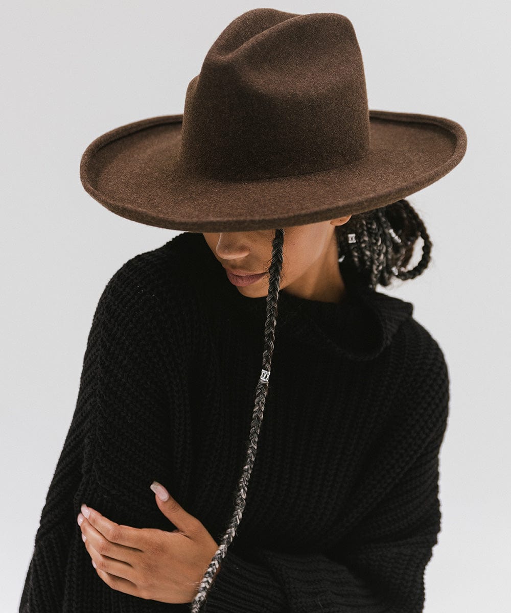 Jillian Pencil Brim Western Hat for Women - Stylish Cowgirl Hat for Rodeo, Country Music Festivals & Outdoor Adventures