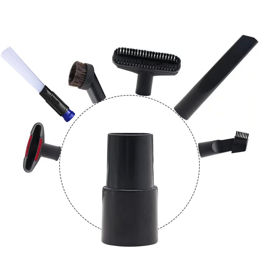 ANBOO Vacuum Hose Adapter - 1 1/4 inch to 1 3/8 inch Vacuum Attachment Accessories for 32mm & 35mm Standard Hoses - Perfect for Dusting, Cleaning Hard-to-Reach Areas & Home Maintenance