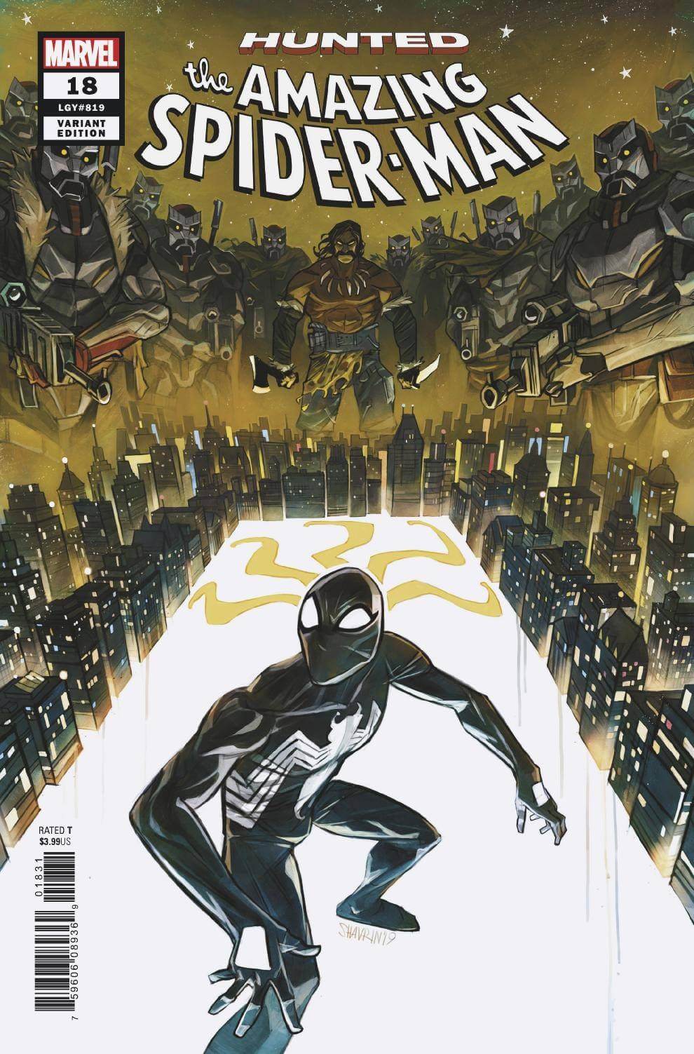 Amazing Spider-Man #18 1:25 Ivan Shavrin Variant (Marvel Comics 03/27/2019) - Rare Collectible Comic Book for Marvel Fans & Comic Collectors | Perfect for Display, Gifts & Investment