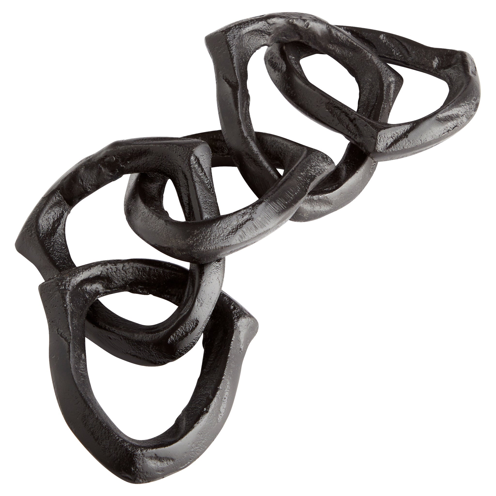 Cyan Design 11345 Valerian Sculpture - Elegant Black Home Decor for Living Room, Office & Shelf Display