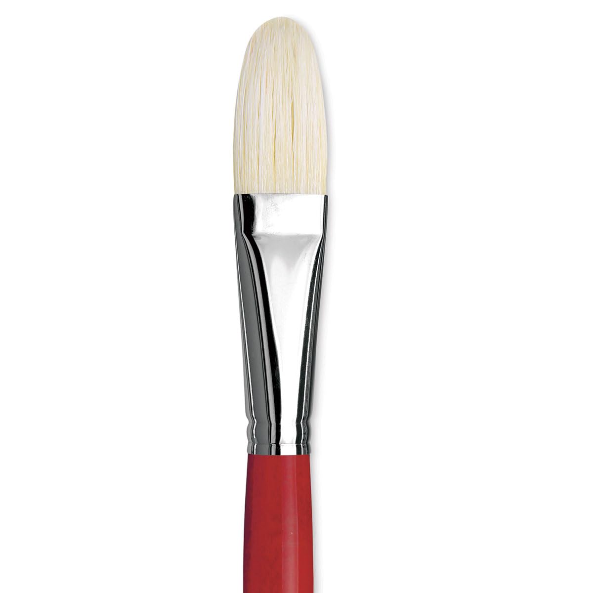 Premium da Vinci Maestro Series 2 Chungking Bristle Paint Brushes - Filbert Shape, Size 12 - Perfect for Oil & Acrylic Painting, Canvas Art & Professional Studio Work