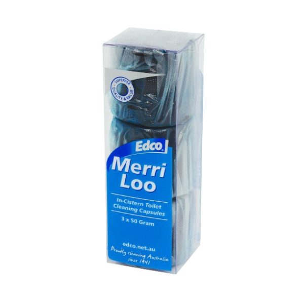 Edco Merri Loo In-Cistern Toilet Cleaner - Long-Lasting Freshness for Bathroom & Restroom Hygiene | Ideal for Homes, Hotels, and Offices
