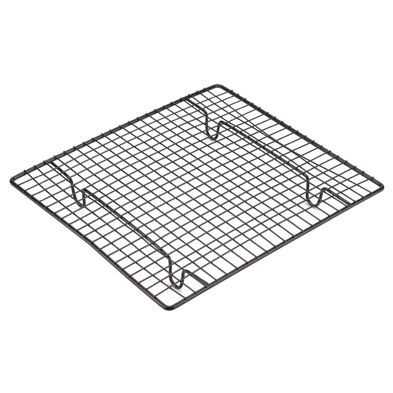 Stainless Steel Cooling Rack for Baking - 26x23x2.5cm Metal Wire Cookie & Cake Cooling Rack for Bread, Biscuits, Pastries | Perfect for Kitchen, Bakery, and Home Baking Needs