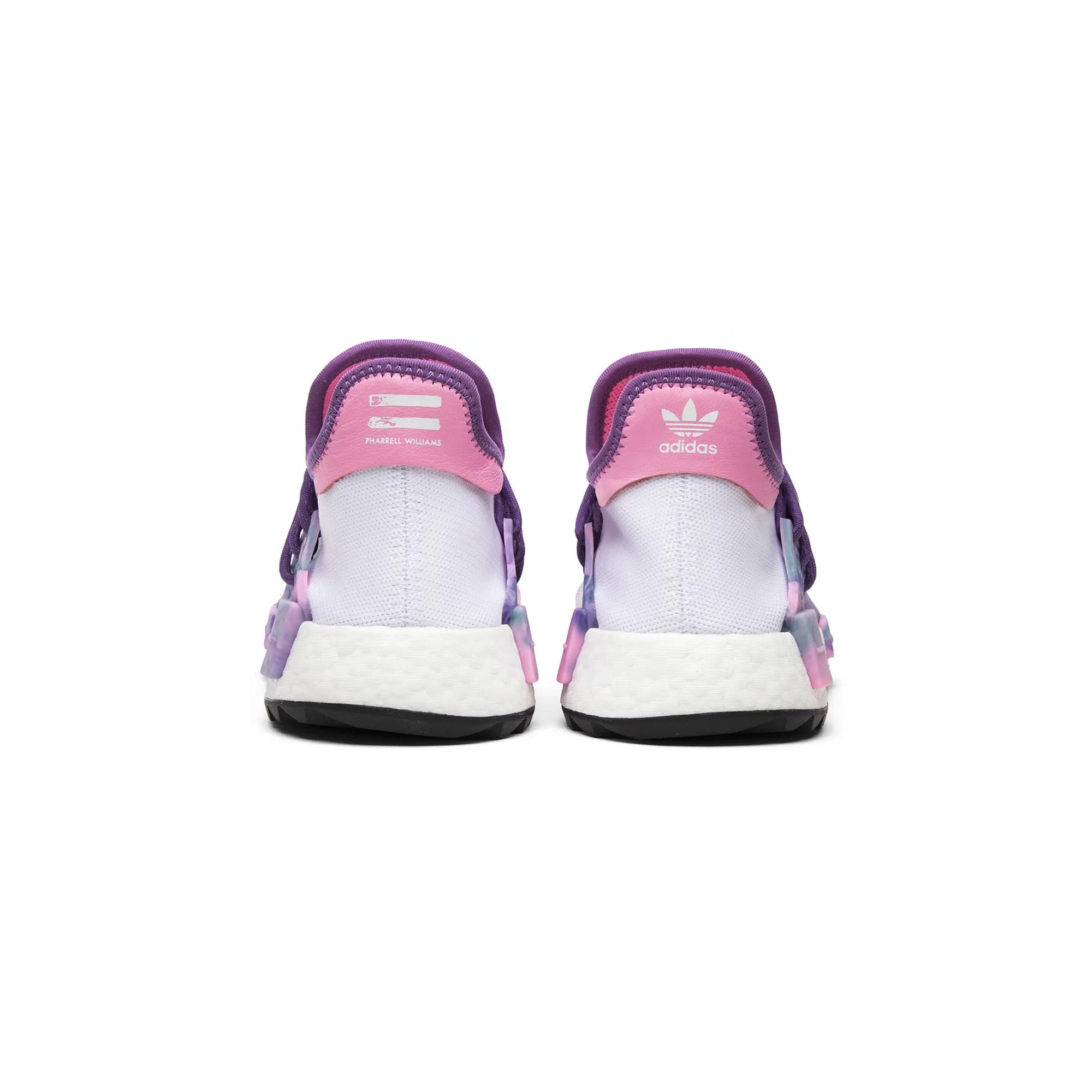 Adidas NMD x HU Pharrell Human Race Holi Festival Sneakers 'Pink Glow' (2018) - Limited Edition Running Shoes for Men, Comfortable Streetwear & Gym Workouts