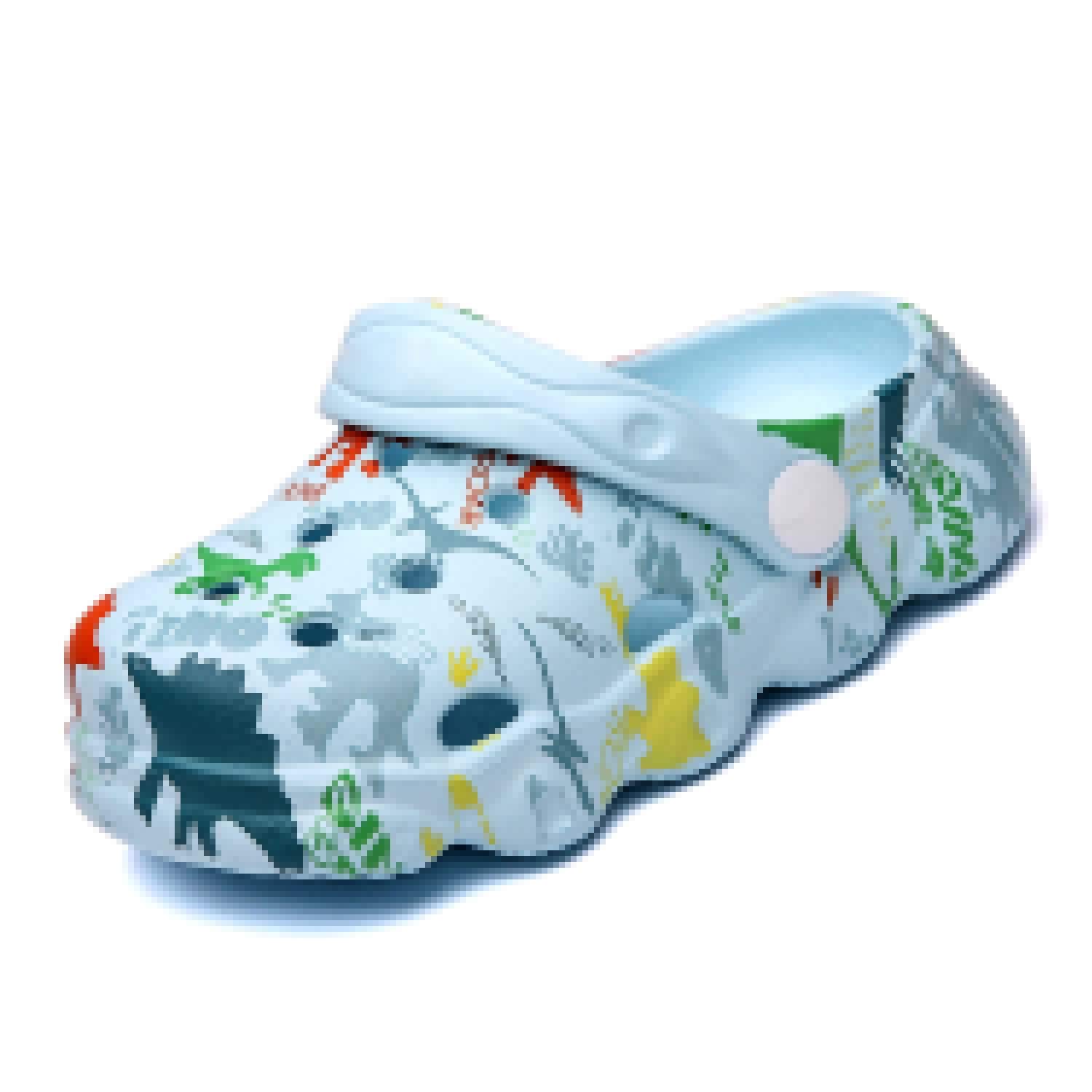 **Kids Garden Clogs Slip-On Shoes for Boys & Girls - Cute Cartoon Waterproof Sandals & Shower Slippers - Perfect for Outdoor Play, Beach, Pool & Bath Time**