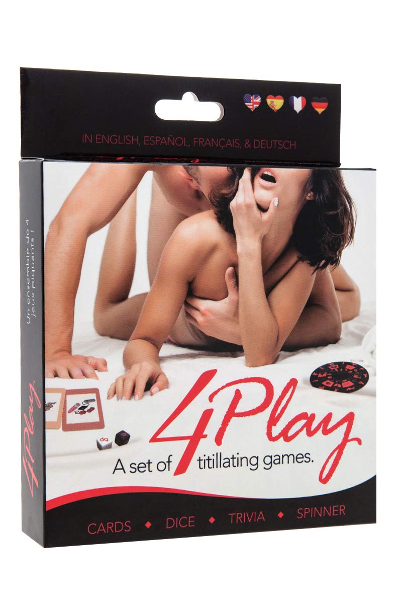 Kheper Games 4Play Game Set - Fun Family Board Games for Kids & Adults - Perfect for Parties, Game Nights & Indoor Activities