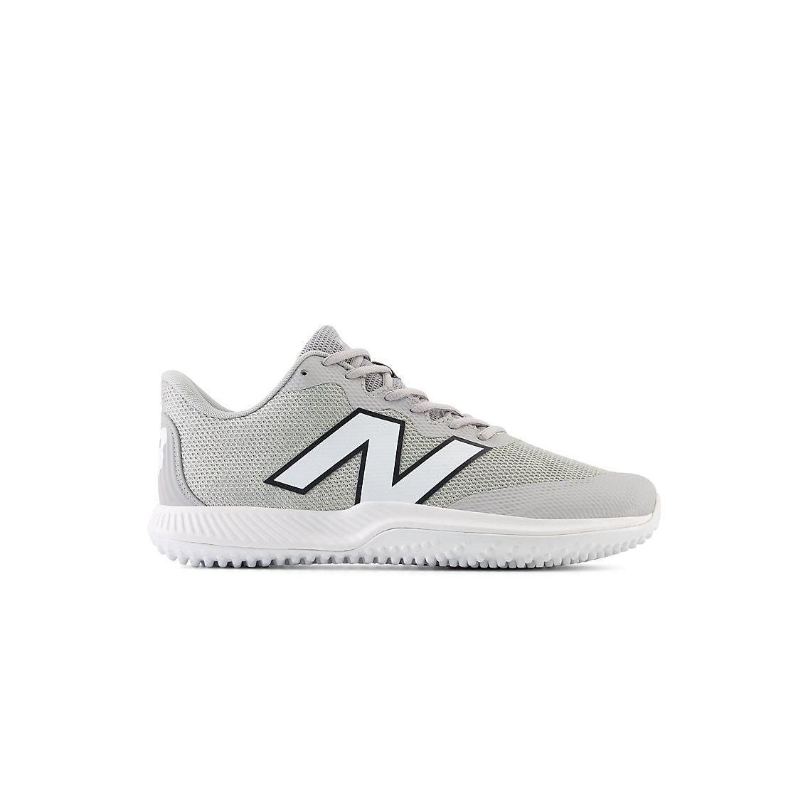 New Balance Men's FuelCell 4040 V7 Turf Baseball Cleats - Raincloud/Optic White (T4040TG7) | Lightweight & Responsive for Baseball & Softball Games | Perfect for Turf Fields & Training Sessions
