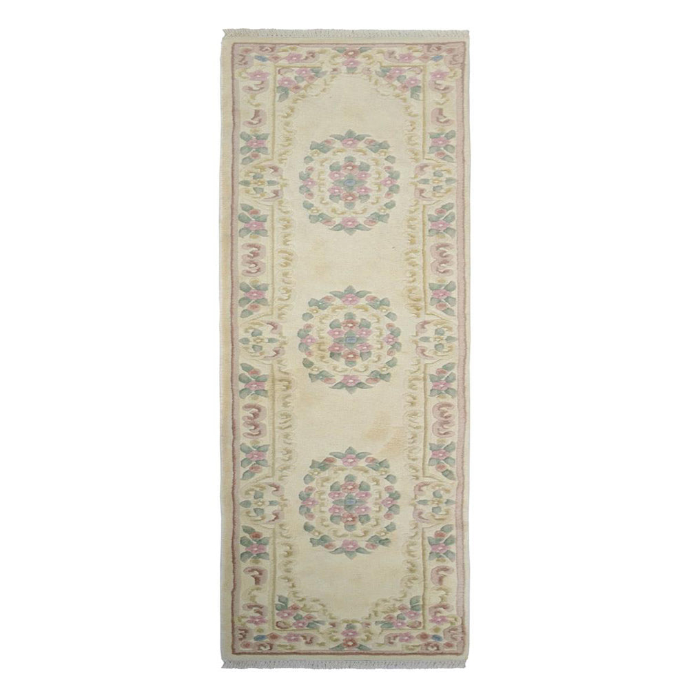 Handmade Anatolian Hand Knotted Wool Rug - Traditional Turkish Aras Design for Living Room, Bedroom & Home Decor