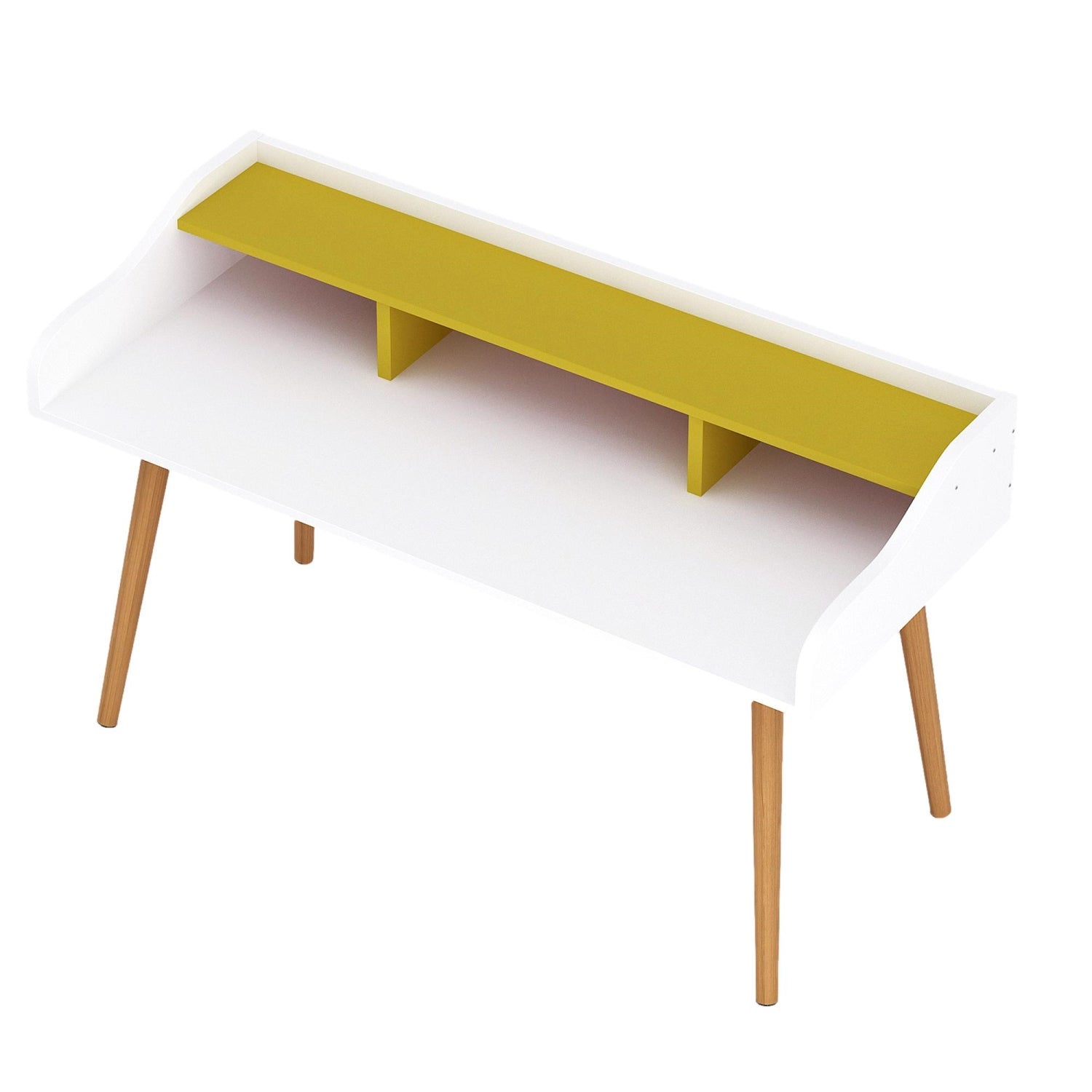 Ergonomic 045 Computer Desk for Home Office - Modern Workstation with Sturdy Design, Perfect for Remote Work & Study Spaces